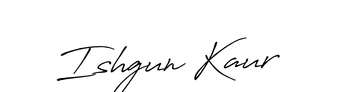 Similarly Antro_Vectra_Bolder is the best handwritten signature design. Signature creator online .You can use it as an online autograph creator for name Ishgun Kaur. Ishgun Kaur signature style 7 images and pictures png