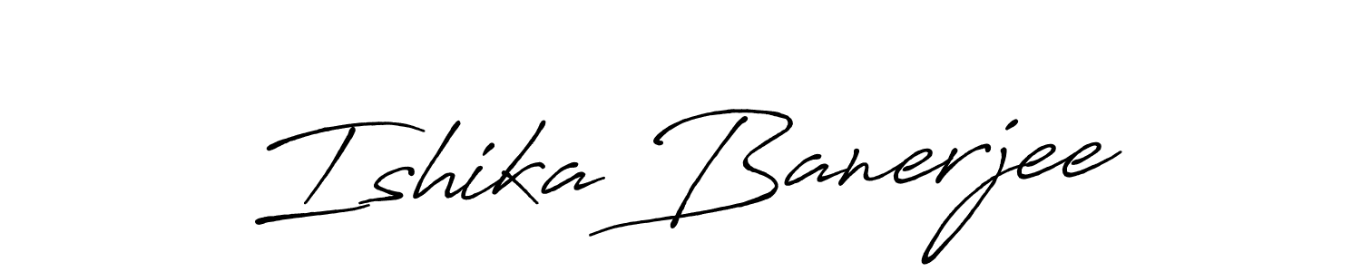 You can use this online signature creator to create a handwritten signature for the name Ishika Banerjee. This is the best online autograph maker. Ishika Banerjee signature style 7 images and pictures png