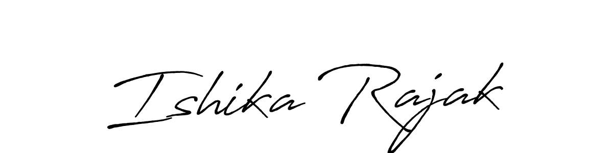 Here are the top 10 professional signature styles for the name Ishika Rajak. These are the best autograph styles you can use for your name. Ishika Rajak signature style 7 images and pictures png