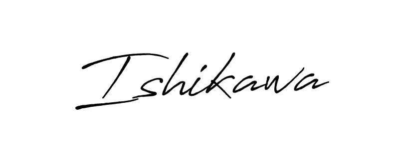 Also we have Ishikawa name is the best signature style. Create professional handwritten signature collection using Antro_Vectra_Bolder autograph style. Ishikawa signature style 7 images and pictures png