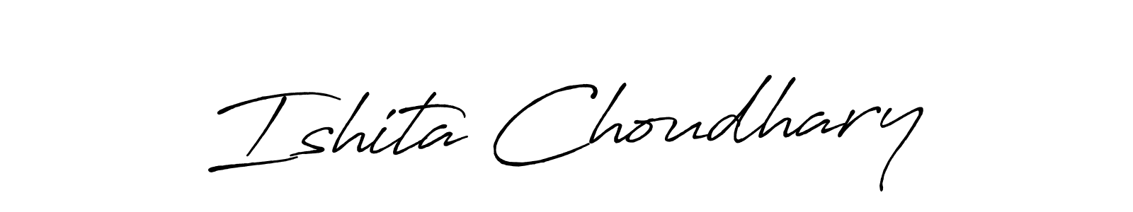 Once you've used our free online signature maker to create your best signature Antro_Vectra_Bolder style, it's time to enjoy all of the benefits that Ishita Choudhary name signing documents. Ishita Choudhary signature style 7 images and pictures png