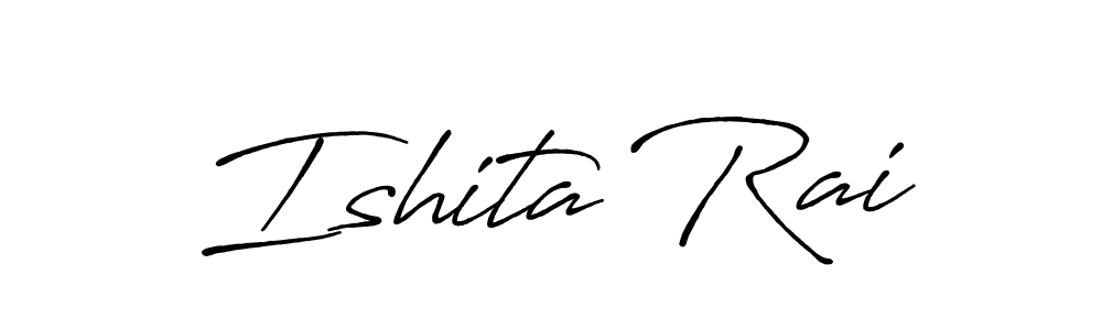 Make a beautiful signature design for name Ishita Rai. Use this online signature maker to create a handwritten signature for free. Ishita Rai signature style 7 images and pictures png