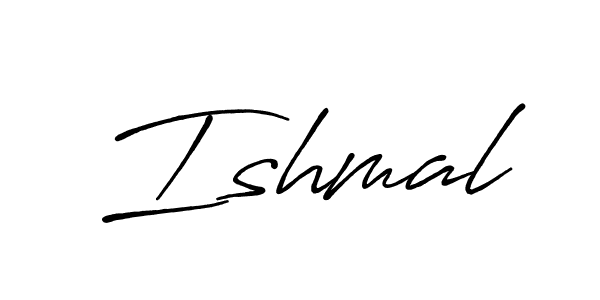 Once you've used our free online signature maker to create your best signature Antro_Vectra_Bolder style, it's time to enjoy all of the benefits that Ishmal name signing documents. Ishmal signature style 7 images and pictures png