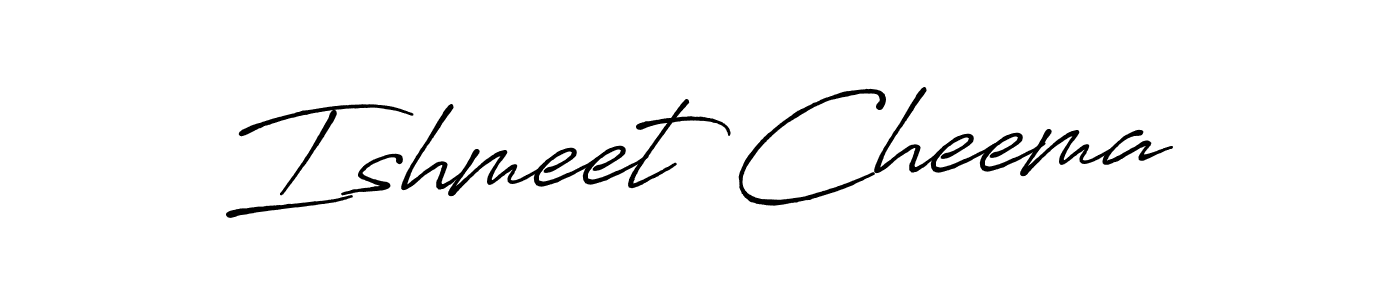 How to Draw Ishmeet Cheema signature style? Antro_Vectra_Bolder is a latest design signature styles for name Ishmeet Cheema. Ishmeet Cheema signature style 7 images and pictures png
