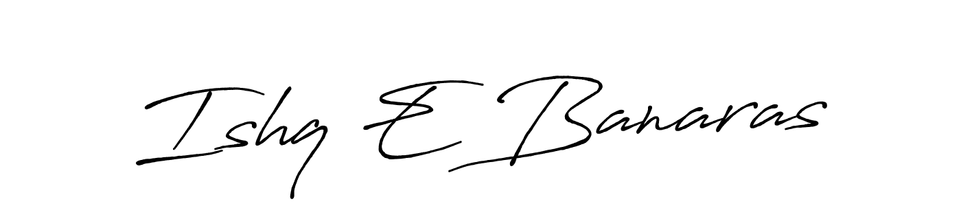 Similarly Antro_Vectra_Bolder is the best handwritten signature design. Signature creator online .You can use it as an online autograph creator for name Ishq E Banaras. Ishq E Banaras signature style 7 images and pictures png