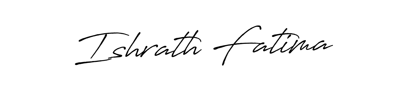The best way (Antro_Vectra_Bolder) to make a short signature is to pick only two or three words in your name. The name Ishrath Fatima include a total of six letters. For converting this name. Ishrath Fatima signature style 7 images and pictures png
