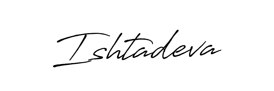 It looks lik you need a new signature style for name Ishtadeva. Design unique handwritten (Antro_Vectra_Bolder) signature with our free signature maker in just a few clicks. Ishtadeva signature style 7 images and pictures png