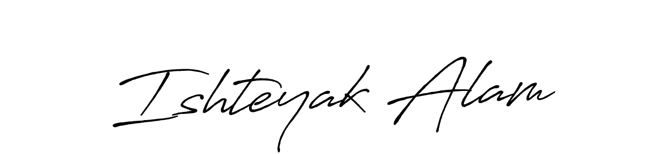 How to Draw Ishteyak Alam signature style? Antro_Vectra_Bolder is a latest design signature styles for name Ishteyak Alam. Ishteyak Alam signature style 7 images and pictures png