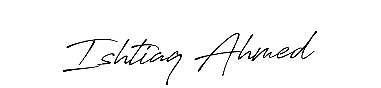 Make a beautiful signature design for name Ishtiaq Ahmed. Use this online signature maker to create a handwritten signature for free. Ishtiaq Ahmed signature style 7 images and pictures png