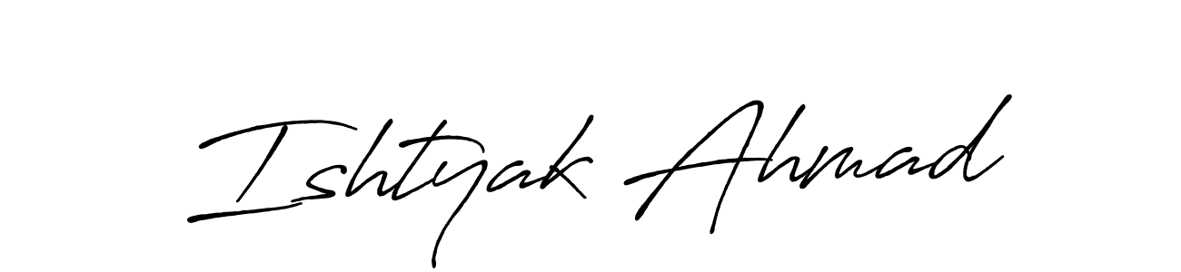 How to Draw Ishtyak Ahmad signature style? Antro_Vectra_Bolder is a latest design signature styles for name Ishtyak Ahmad. Ishtyak Ahmad signature style 7 images and pictures png