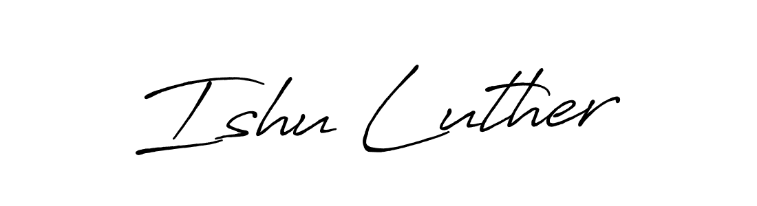 It looks lik you need a new signature style for name Ishu Luther. Design unique handwritten (Antro_Vectra_Bolder) signature with our free signature maker in just a few clicks. Ishu Luther signature style 7 images and pictures png