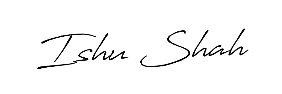 if you are searching for the best signature style for your name Ishu Shah. so please give up your signature search. here we have designed multiple signature styles  using Antro_Vectra_Bolder. Ishu Shah signature style 7 images and pictures png