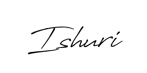 Design your own signature with our free online signature maker. With this signature software, you can create a handwritten (Antro_Vectra_Bolder) signature for name Ishuri. Ishuri signature style 7 images and pictures png