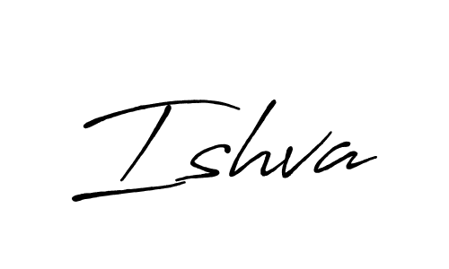 Best and Professional Signature Style for Ishva. Antro_Vectra_Bolder Best Signature Style Collection. Ishva signature style 7 images and pictures png