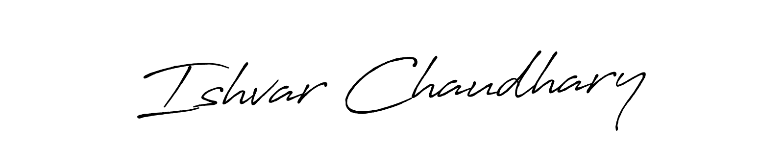 if you are searching for the best signature style for your name Ishvar Chaudhary. so please give up your signature search. here we have designed multiple signature styles  using Antro_Vectra_Bolder. Ishvar Chaudhary signature style 7 images and pictures png