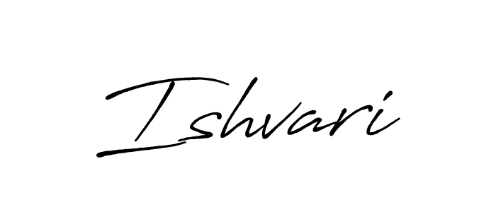 Make a beautiful signature design for name Ishvari. Use this online signature maker to create a handwritten signature for free. Ishvari signature style 7 images and pictures png