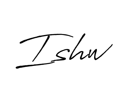 You should practise on your own different ways (Antro_Vectra_Bolder) to write your name (Ishw) in signature. don't let someone else do it for you. Ishw signature style 7 images and pictures png
