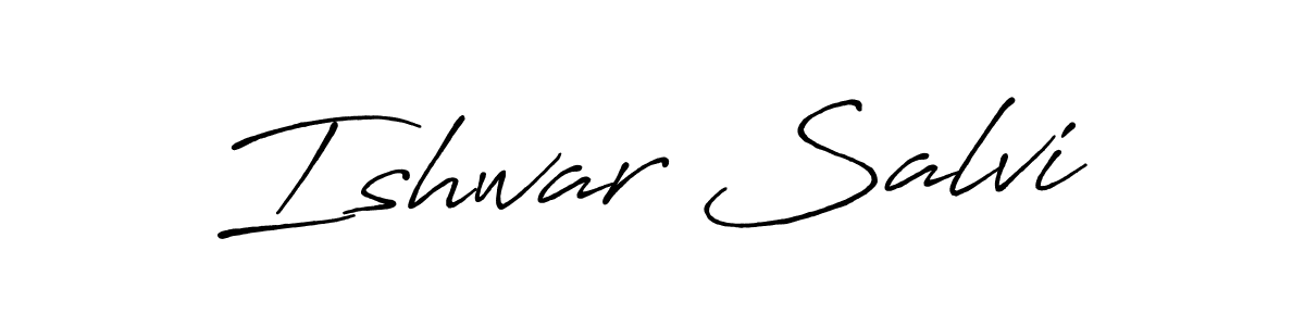 Here are the top 10 professional signature styles for the name Ishwar Salvi. These are the best autograph styles you can use for your name. Ishwar Salvi signature style 7 images and pictures png