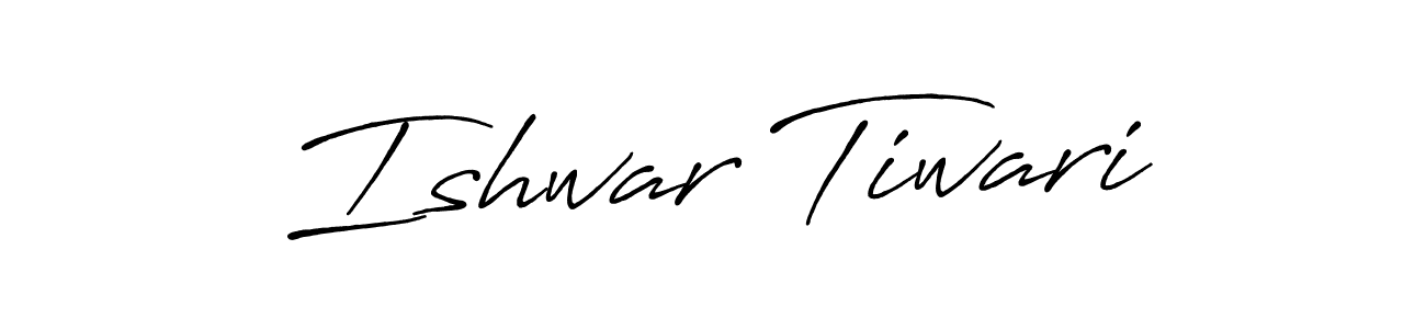 if you are searching for the best signature style for your name Ishwar Tiwari. so please give up your signature search. here we have designed multiple signature styles  using Antro_Vectra_Bolder. Ishwar Tiwari signature style 7 images and pictures png