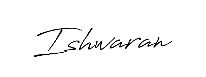 Also You can easily find your signature by using the search form. We will create Ishwaran name handwritten signature images for you free of cost using Antro_Vectra_Bolder sign style. Ishwaran signature style 7 images and pictures png