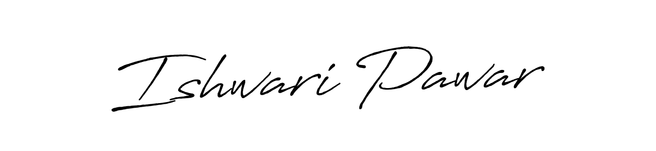 You should practise on your own different ways (Antro_Vectra_Bolder) to write your name (Ishwari Pawar) in signature. don't let someone else do it for you. Ishwari Pawar signature style 7 images and pictures png