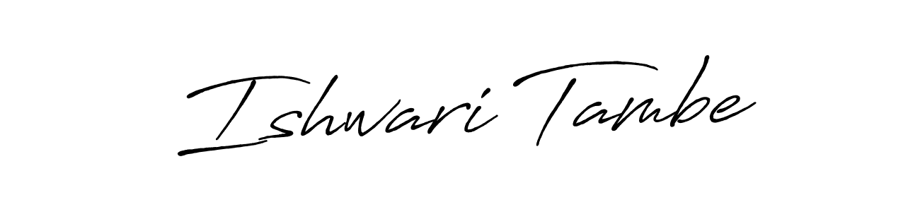 Make a short Ishwari Tambe signature style. Manage your documents anywhere anytime using Antro_Vectra_Bolder. Create and add eSignatures, submit forms, share and send files easily. Ishwari Tambe signature style 7 images and pictures png