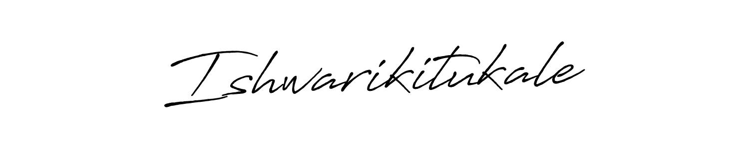 Antro_Vectra_Bolder is a professional signature style that is perfect for those who want to add a touch of class to their signature. It is also a great choice for those who want to make their signature more unique. Get Ishwarikitukale name to fancy signature for free. Ishwarikitukale signature style 7 images and pictures png