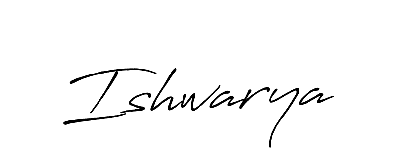 It looks lik you need a new signature style for name Ishwarya. Design unique handwritten (Antro_Vectra_Bolder) signature with our free signature maker in just a few clicks. Ishwarya signature style 7 images and pictures png