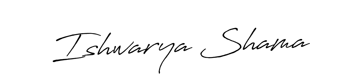 Best and Professional Signature Style for Ishwarya Shama. Antro_Vectra_Bolder Best Signature Style Collection. Ishwarya Shama signature style 7 images and pictures png