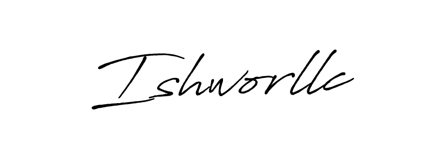 Similarly Antro_Vectra_Bolder is the best handwritten signature design. Signature creator online .You can use it as an online autograph creator for name Ishworllc. Ishworllc signature style 7 images and pictures png