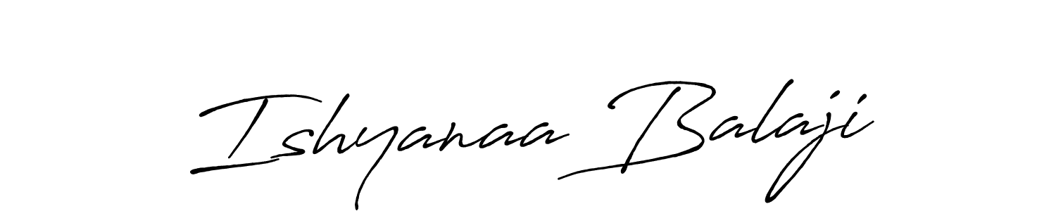 The best way (Antro_Vectra_Bolder) to make a short signature is to pick only two or three words in your name. The name Ishyanaa Balaji include a total of six letters. For converting this name. Ishyanaa Balaji signature style 7 images and pictures png