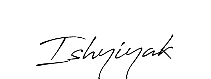 You should practise on your own different ways (Antro_Vectra_Bolder) to write your name (Ishyiyak) in signature. don't let someone else do it for you. Ishyiyak signature style 7 images and pictures png
