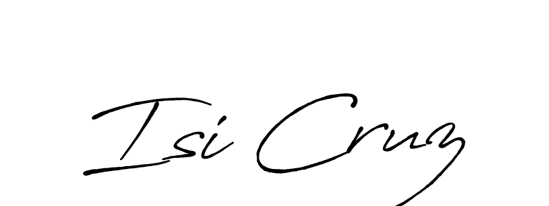 You can use this online signature creator to create a handwritten signature for the name Isi Cruz. This is the best online autograph maker. Isi Cruz signature style 7 images and pictures png