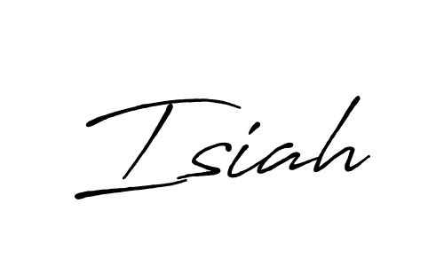 Also You can easily find your signature by using the search form. We will create Isiah name handwritten signature images for you free of cost using Antro_Vectra_Bolder sign style. Isiah signature style 7 images and pictures png