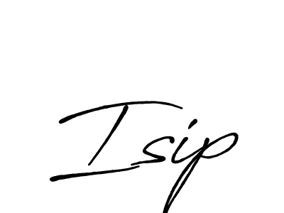 The best way (Antro_Vectra_Bolder) to make a short signature is to pick only two or three words in your name. The name Isip include a total of six letters. For converting this name. Isip signature style 7 images and pictures png