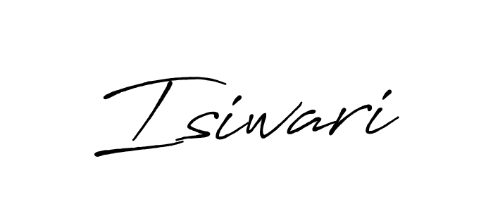 Make a short Isiwari signature style. Manage your documents anywhere anytime using Antro_Vectra_Bolder. Create and add eSignatures, submit forms, share and send files easily. Isiwari signature style 7 images and pictures png