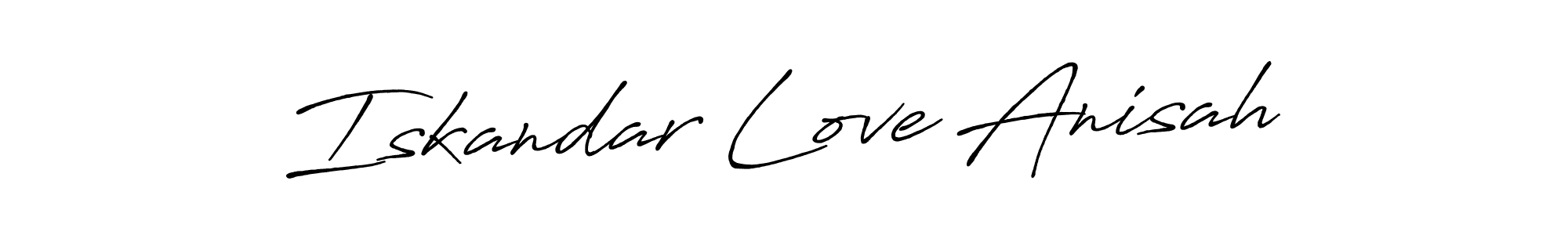 Best and Professional Signature Style for Iskandar Love Anisah. Antro_Vectra_Bolder Best Signature Style Collection. Iskandar Love Anisah signature style 7 images and pictures png