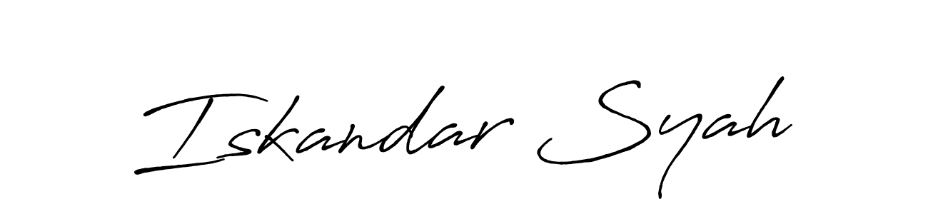 Make a beautiful signature design for name Iskandar Syah. Use this online signature maker to create a handwritten signature for free. Iskandar Syah signature style 7 images and pictures png