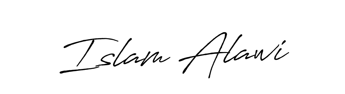 if you are searching for the best signature style for your name Islam Alawi. so please give up your signature search. here we have designed multiple signature styles  using Antro_Vectra_Bolder. Islam Alawi signature style 7 images and pictures png