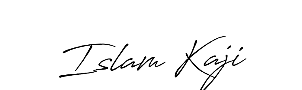 How to make Islam Kaji signature? Antro_Vectra_Bolder is a professional autograph style. Create handwritten signature for Islam Kaji name. Islam Kaji signature style 7 images and pictures png