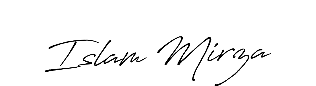 This is the best signature style for the Islam Mirza name. Also you like these signature font (Antro_Vectra_Bolder). Mix name signature. Islam Mirza signature style 7 images and pictures png