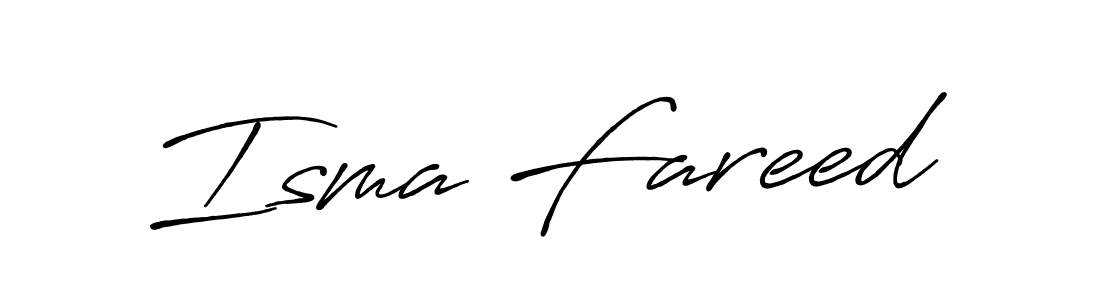 How to Draw Isma Fareed signature style? Antro_Vectra_Bolder is a latest design signature styles for name Isma Fareed. Isma Fareed signature style 7 images and pictures png