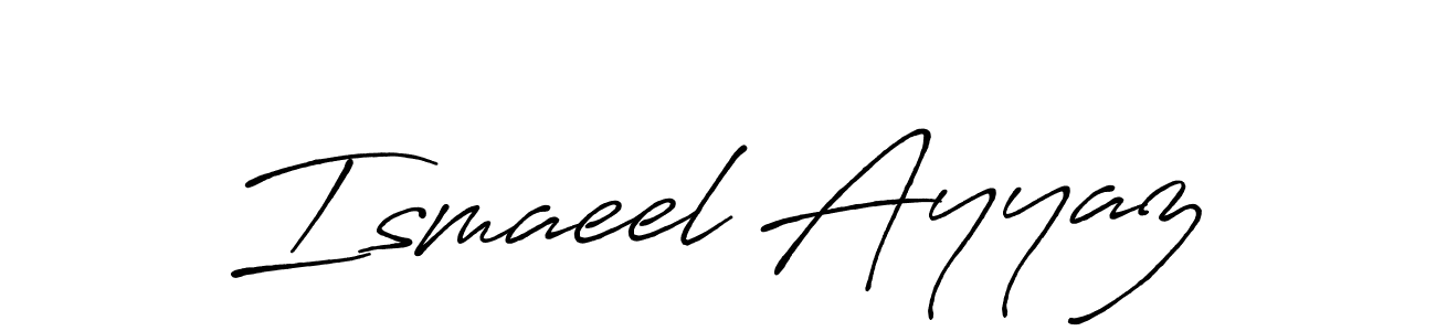 You can use this online signature creator to create a handwritten signature for the name Ismaeel Ayyaz. This is the best online autograph maker. Ismaeel Ayyaz signature style 7 images and pictures png