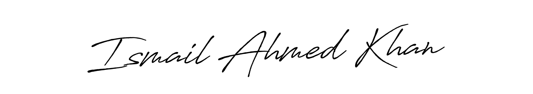 Once you've used our free online signature maker to create your best signature Antro_Vectra_Bolder style, it's time to enjoy all of the benefits that Ismail Ahmed Khan name signing documents. Ismail Ahmed Khan signature style 7 images and pictures png