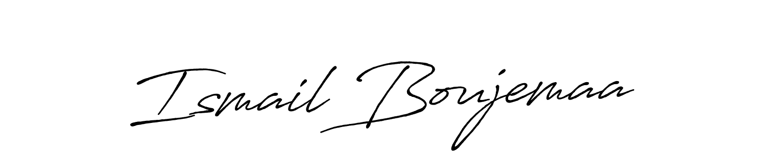 You should practise on your own different ways (Antro_Vectra_Bolder) to write your name (Ismail Boujemaa) in signature. don't let someone else do it for you. Ismail Boujemaa signature style 7 images and pictures png