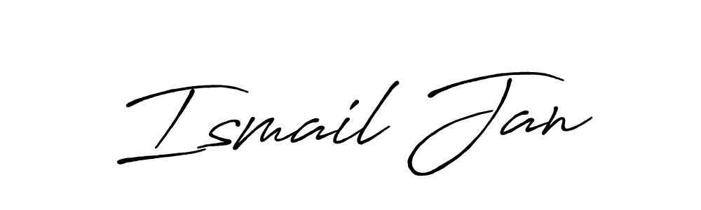 Also we have Ismail Jan name is the best signature style. Create professional handwritten signature collection using Antro_Vectra_Bolder autograph style. Ismail Jan signature style 7 images and pictures png