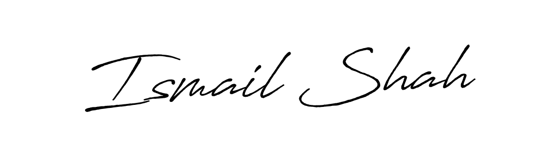 if you are searching for the best signature style for your name Ismail Shah. so please give up your signature search. here we have designed multiple signature styles  using Antro_Vectra_Bolder. Ismail Shah signature style 7 images and pictures png