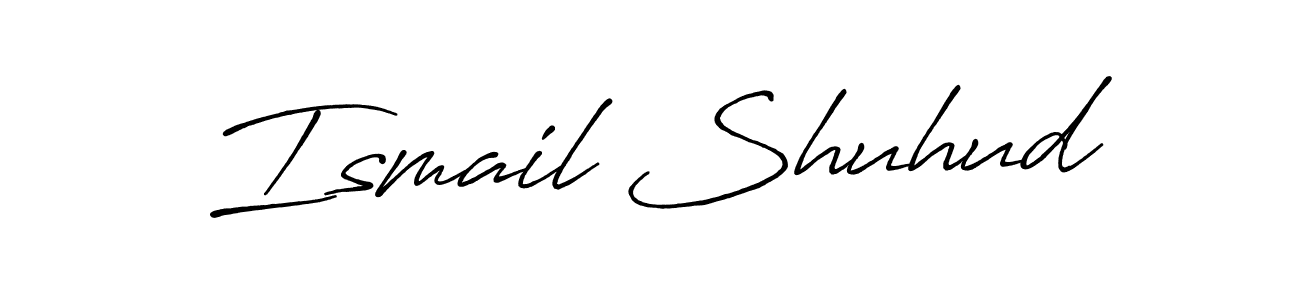 How to Draw Ismail Shuhud signature style? Antro_Vectra_Bolder is a latest design signature styles for name Ismail Shuhud. Ismail Shuhud signature style 7 images and pictures png