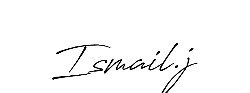 How to Draw Ismail.j signature style? Antro_Vectra_Bolder is a latest design signature styles for name Ismail.j. Ismail.j signature style 7 images and pictures png