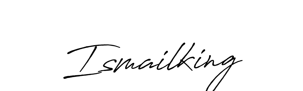 Also You can easily find your signature by using the search form. We will create Ismailking name handwritten signature images for you free of cost using Antro_Vectra_Bolder sign style. Ismailking signature style 7 images and pictures png